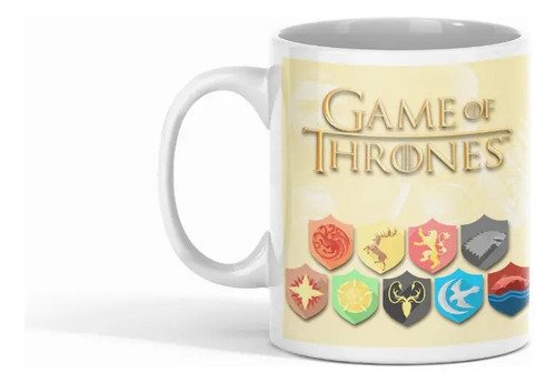 Taza Juego De Tronos - Tronos Con Tyrion Lannister Blanco