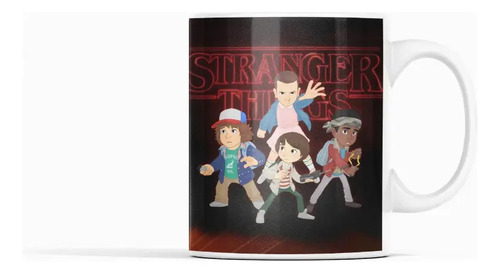 Taza El Mundo Del Revés Descubierto Blanco
