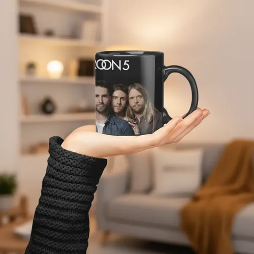 Taza Magica Marron 5 Negro Marron 5