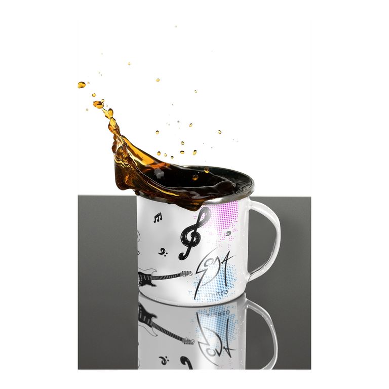 Taza Enlozada Soda Stereo Gracias Totales