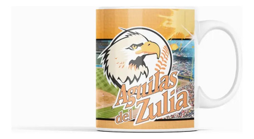Taza Águilas Vuelan En Luis Aparicio Blanco