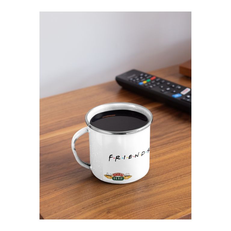 Taza Enlozada Encuentros en Central Perk - Friends