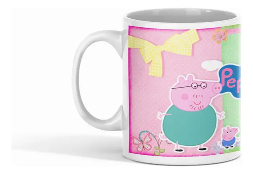 Taza Peppa Pig - Aventuras Que Aparecen Blanco