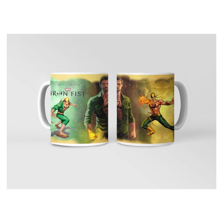 Taza Iron Fist - Puño de Poder