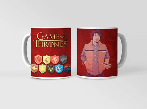 Taza Juego De Tronos - Tronos Con Theon Greyjoy Blanco