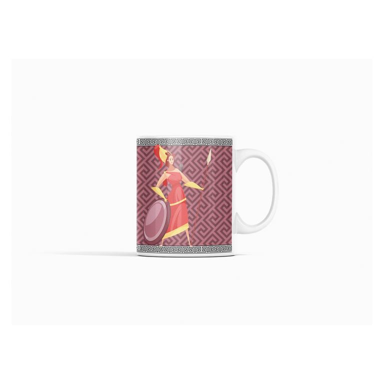 Taza Estrategias y Conocimientos de Atenea
