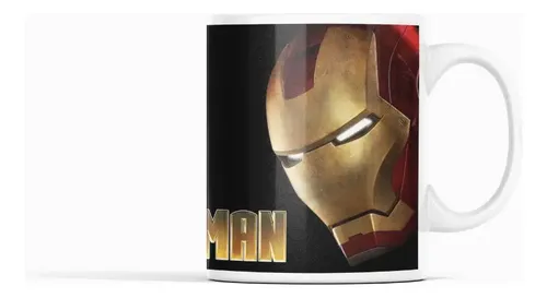 Taza Tony Stark Vs Iron Man Blanco