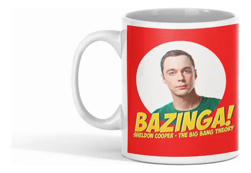 Taza Bazinga - Sorpresas Científicas Blanco