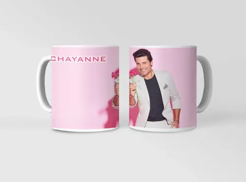 Taza Chayanne - Pasión Y Estilo Para Fans Blanco