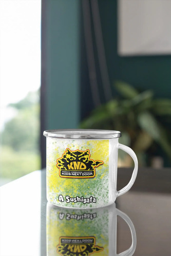 Taza Enlozada Número 3 Los Chicos Del Barrio Knd Blanco Los Chicos Del Barrio