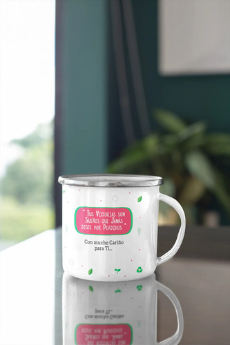 Taza Enlozada Ing. Ambiental - Sostenibilidad Y Sorbos