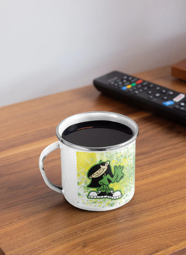 Taza Enlozada Número 3 Los Chicos Del Barrio Knd Blanco Los Chicos Del Barrio