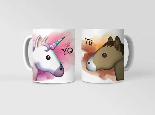 Taza Aventuras De Unicornios Blanco