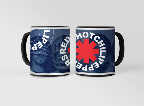 Taza Mágica De Red Hot Chili Peppers - Bandas De Rock Negro Red Hot Chili