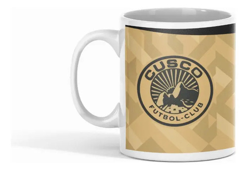 Taza Cusco Fc Imperial - Futbol Peruano Blanco