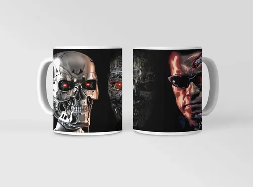 Taza 'i'll Be Back' - Terminator Blanco