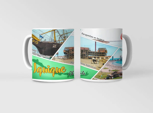 Taza Iquique - Sol Y Salitre Blanco