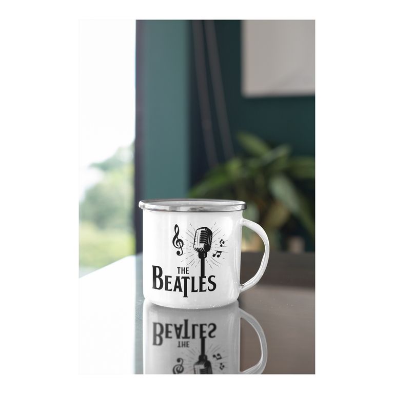 Taza Enlozada The Beatles - Viaje Musical