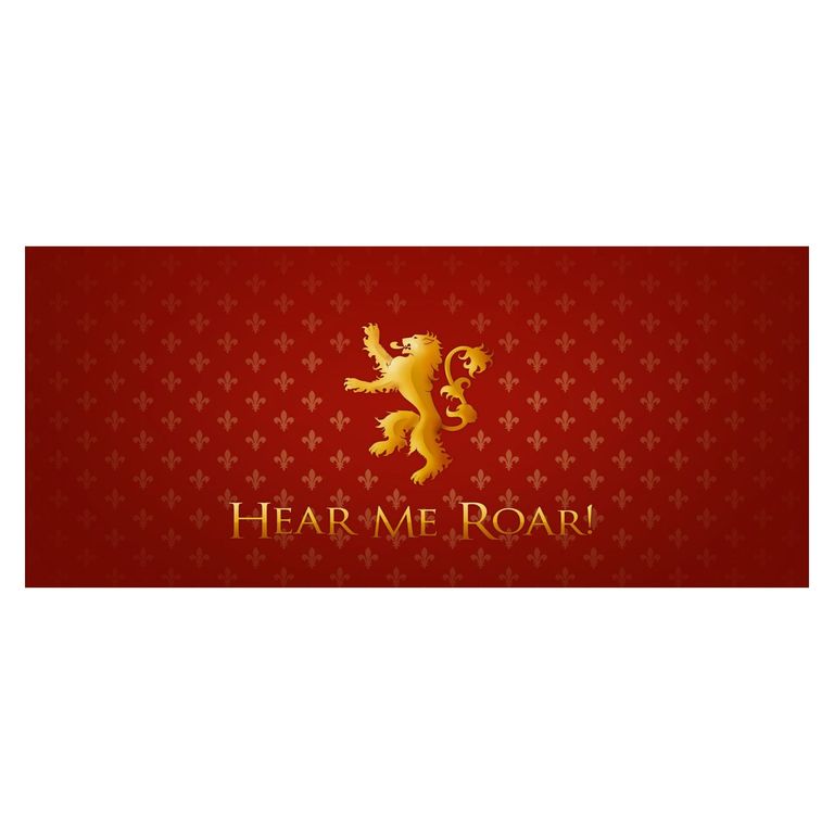 Taza Hear Me Roar - Orgullo de Lannister