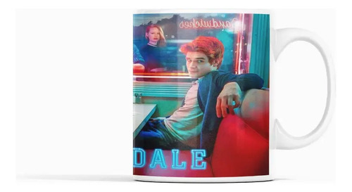 Taza Riverdale - Intrigas Y Aventuras Blanco