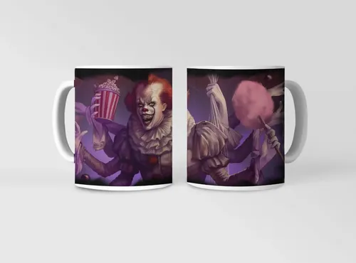 Taza El Terror De Derry Despierta Pennywise Blanco