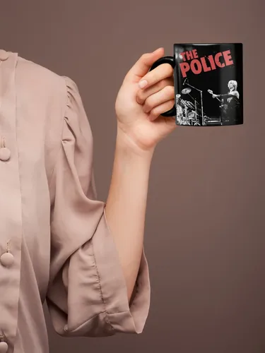 Taza Magica The Police Bandas De Rock So Lonely Negro The Police So Lonely
