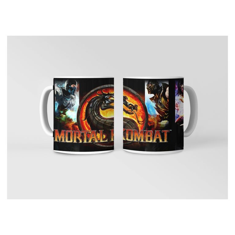 Taza Mortal Kombat Fatalities Revelados