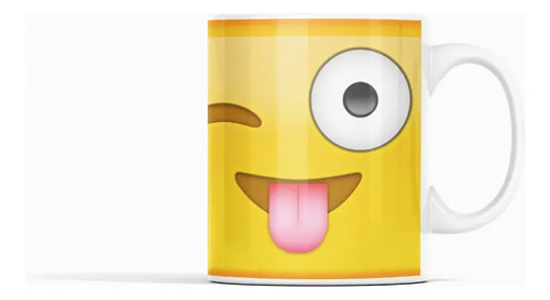 Taza Diversión Y Guiños - Perfecta Para Regalar Y Sorprender Blanco