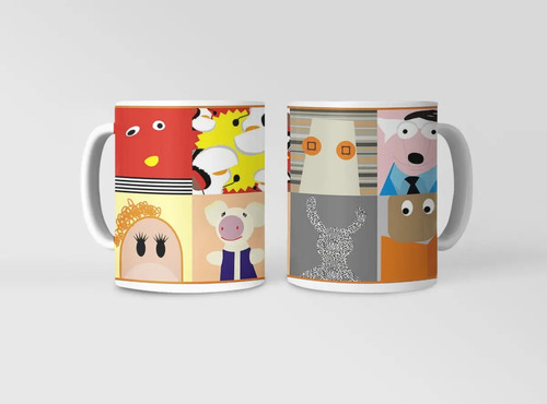 Taza 31 Minutos Ilustraciones Divertidas Y Geniales Blanco