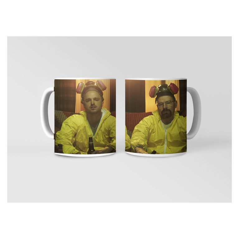 Taza Heisenberg y Pinkman - Química que Cambia