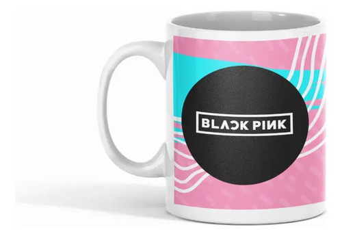 Taza Black Pink Lisa Blanco