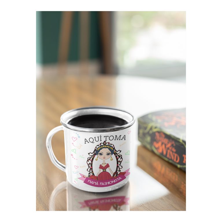 Taza Enlozada Tendencias y Moda - Mamá Fashionista