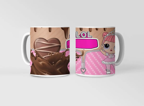 Taza Encuentra La Sorpresa Lol Blanco