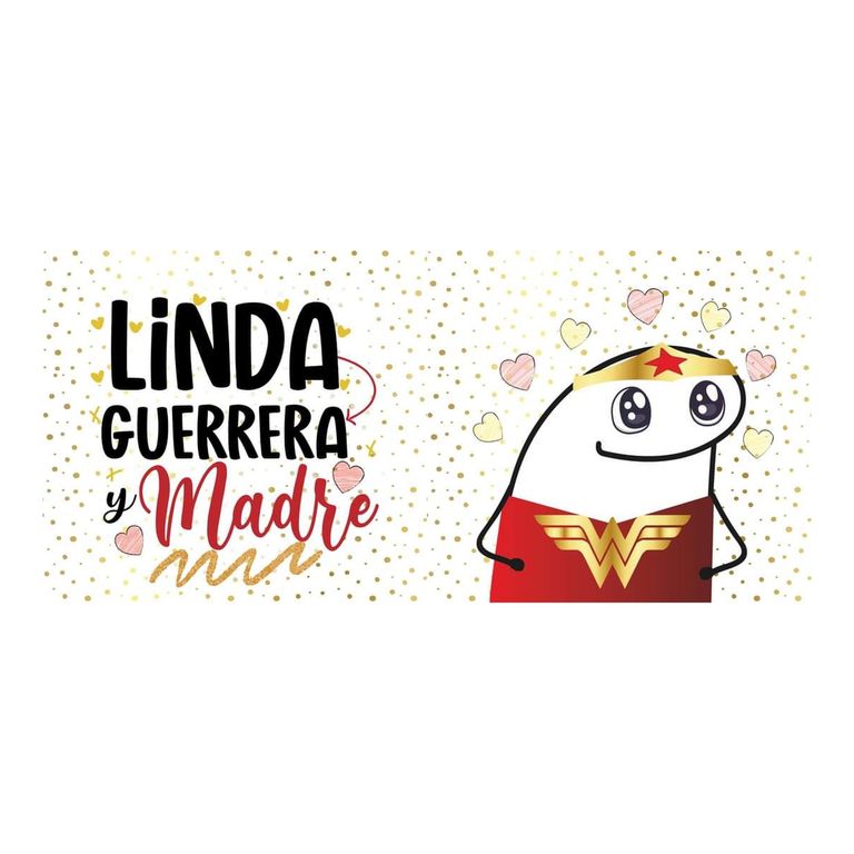 Taza Enlozada Mama Super Heroe