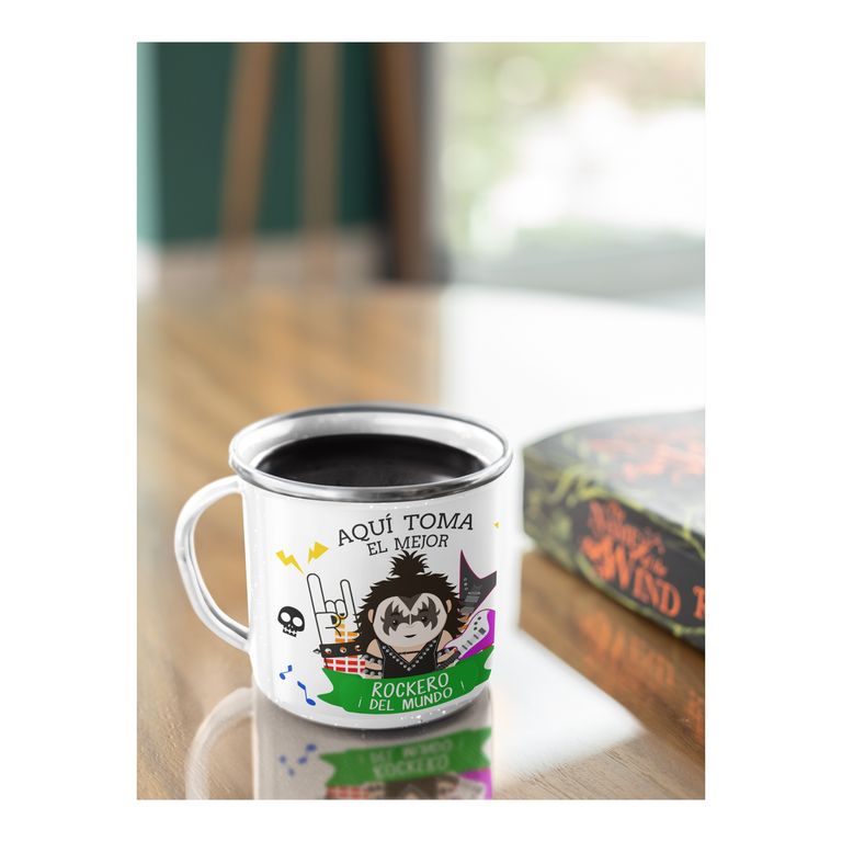 Taza Enlozada Mejor Roquero - Leyenda del Escenario