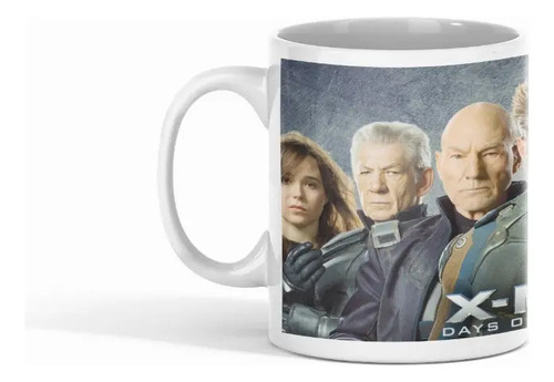 Taza X-men - Mutantes Al Descubierto Blanco
