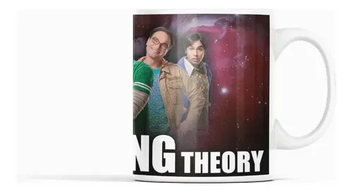 Taza The Big Bang Theory - Ecuaciones Y Humor Revelados Blanco