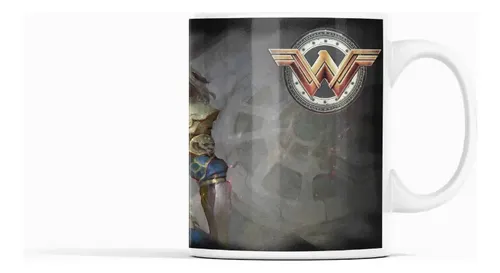 Taza Wonder Woman La Mujer Maravilla Blanco