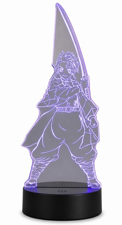 Lámpara Efecto 3D Tanjiro -Demon Slayer