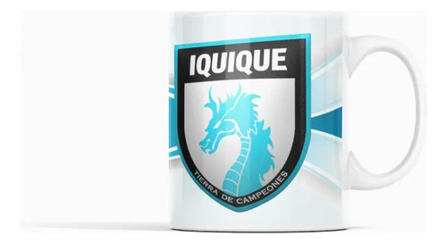 Taza Deportes Iquique - Dragones Del Norte Blanco