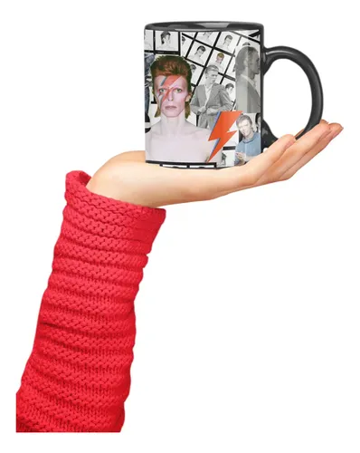 Taza Magica David Bowie Bandas De Rock Negro David Bowie