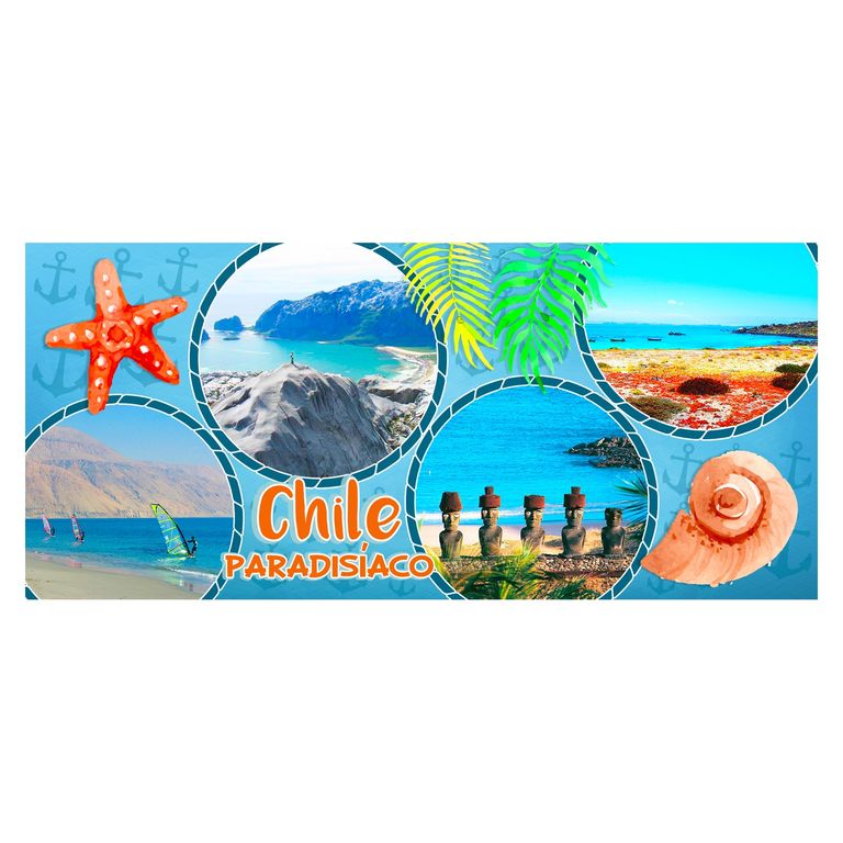 Taza Chile Inolvidable - Escenas Paradisíacas