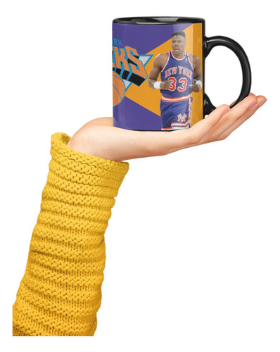 Taza Magica New York Knicks -nba Negro Nba