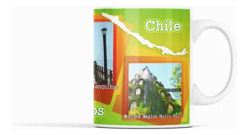Taza Montaña Mágica Huilo Huilo - Naturaleza Encantada Blanco