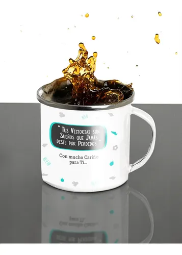 Taza Enlozada Entre Goles Y Café - Vida De Futbolista