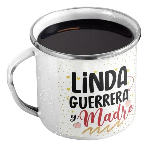 Taza Enlozada Mama Super Heroe Blanco Mama Super Héroe