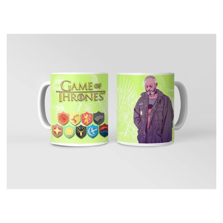 Taza Juego de Tronos - Tronos que Cambian con Sor Davos