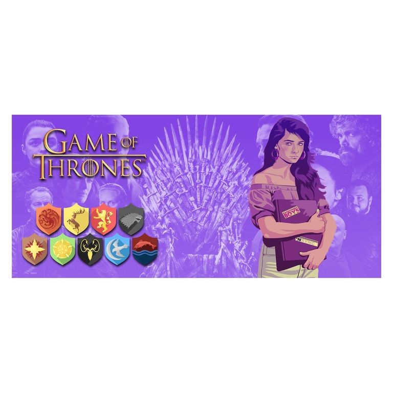 Taza Juego de Tronos - Tronos que Cambian con Sansa Stark