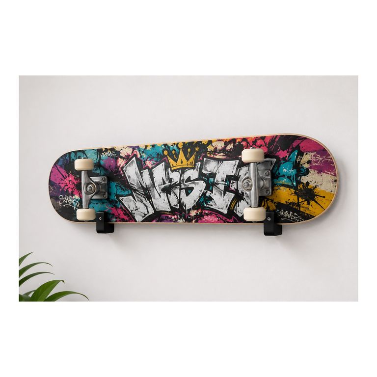 Soporte Skate Pared Rack Tabla Skateboard Muro
