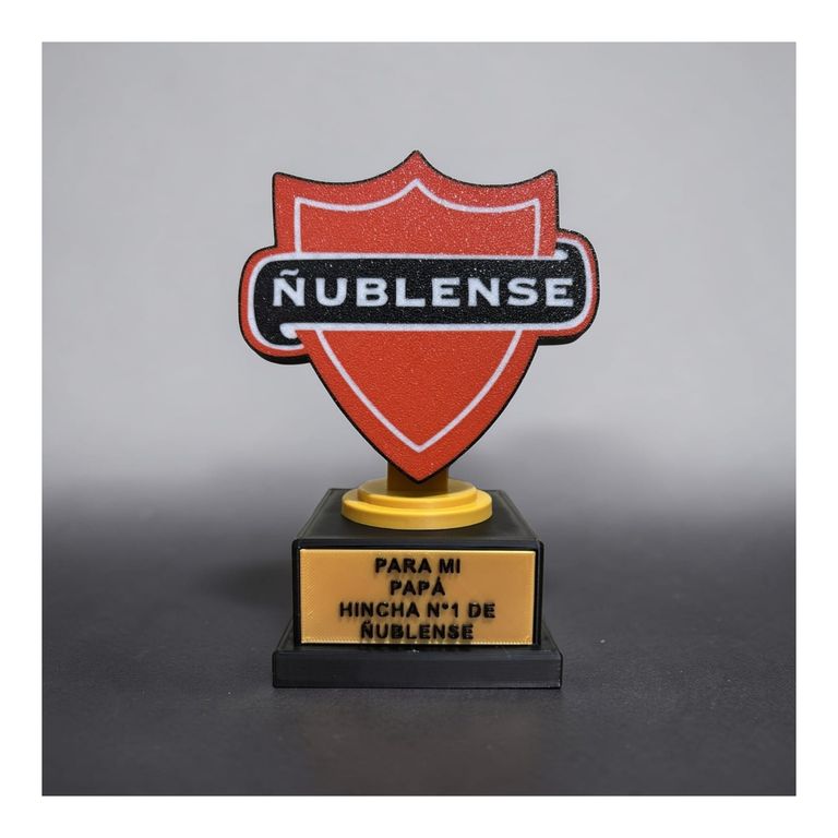 Trofeo Ñublense Mejor Papá Regalo Fútbol Chileno